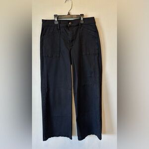 Evereve Black wide leg pants